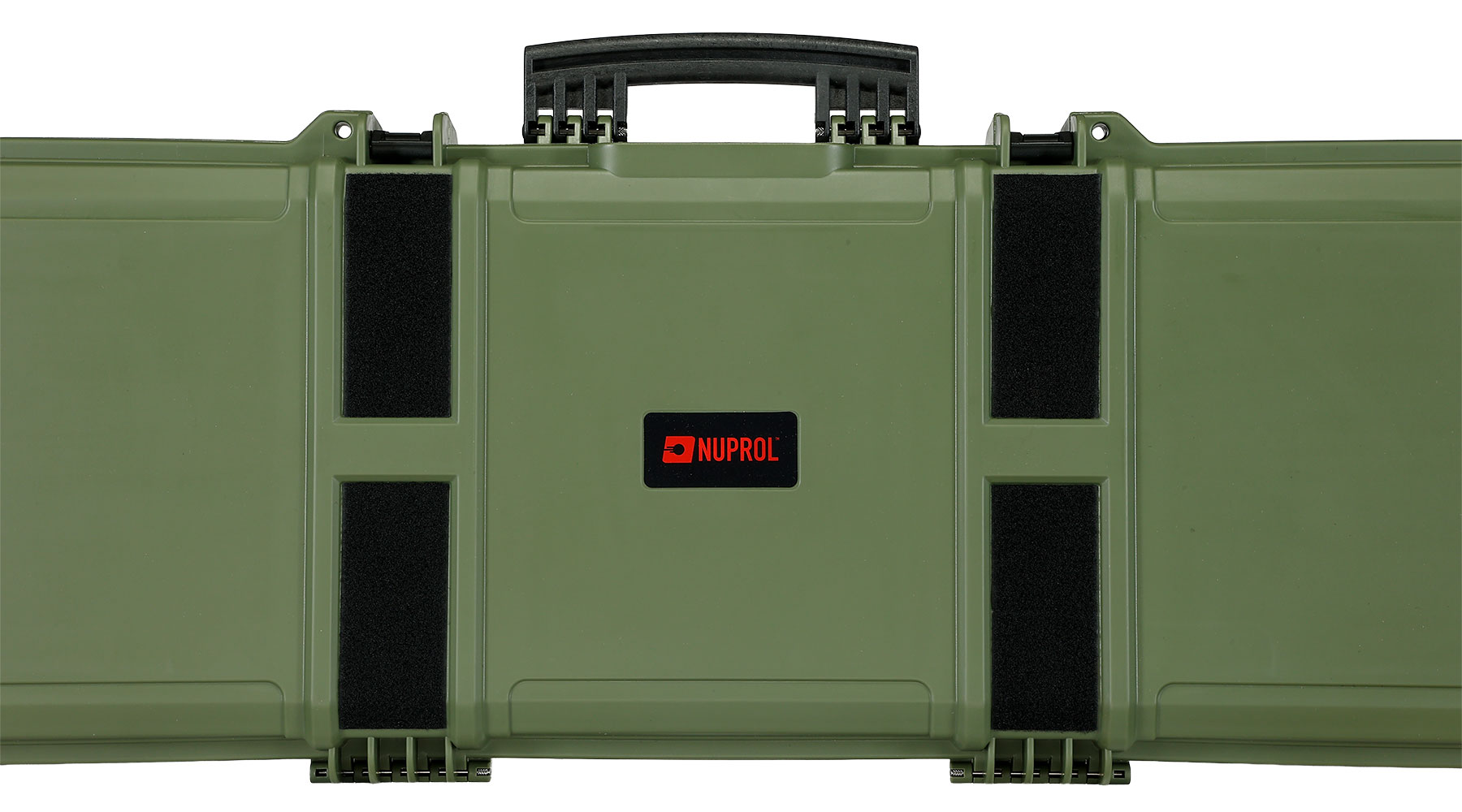 Nuprol X-Large Hard Case Waffenkoffer / Trolley 139 x 39,5 x 16 cm PnP-Schaumstoff oliv - Velcro Edition Bild 10