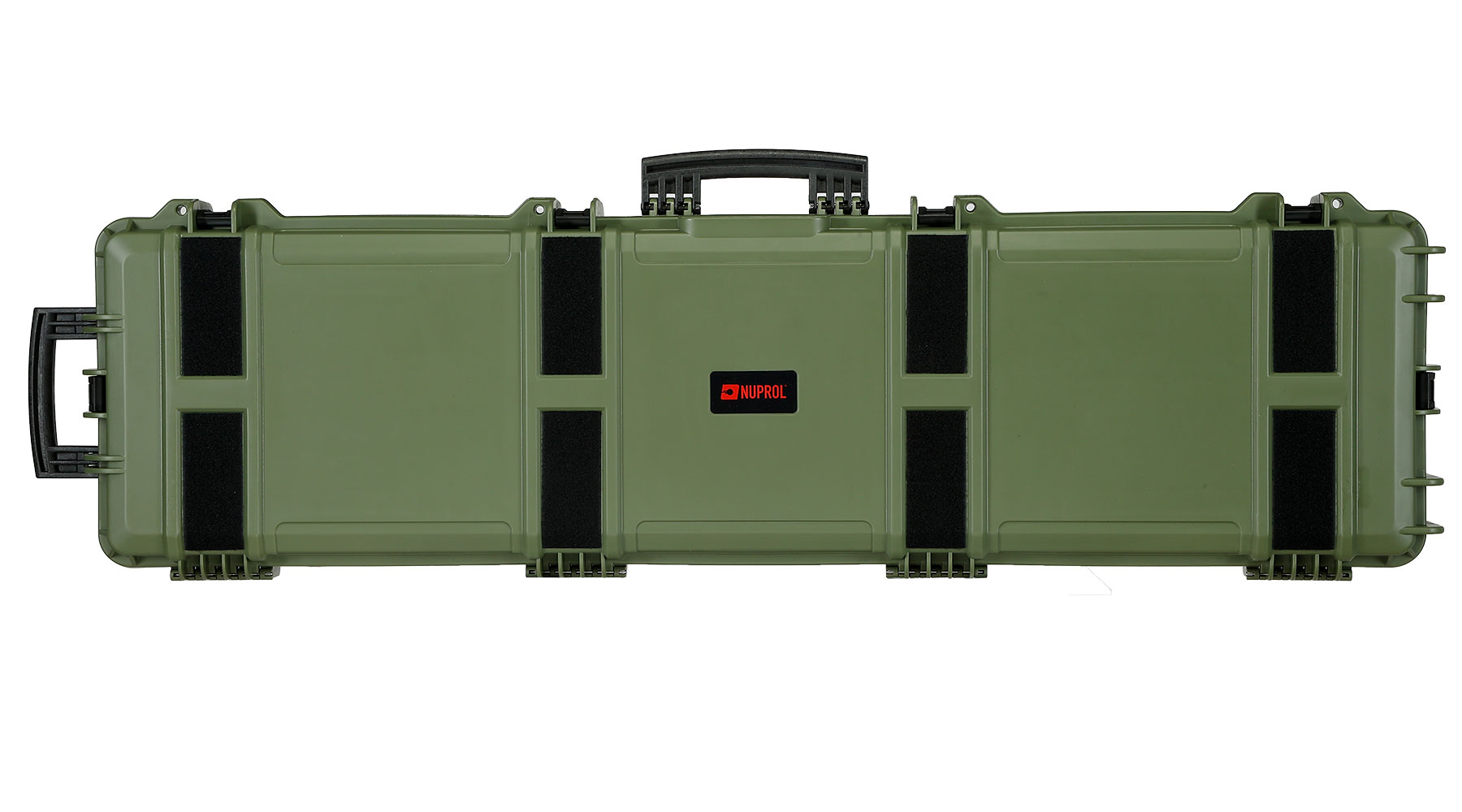 Nuprol X-Large Hard Case Waffenkoffer / Trolley 139 x 39,5 x 16 cm PnP-Schaumstoff oliv - Velcro Edition Bild 2