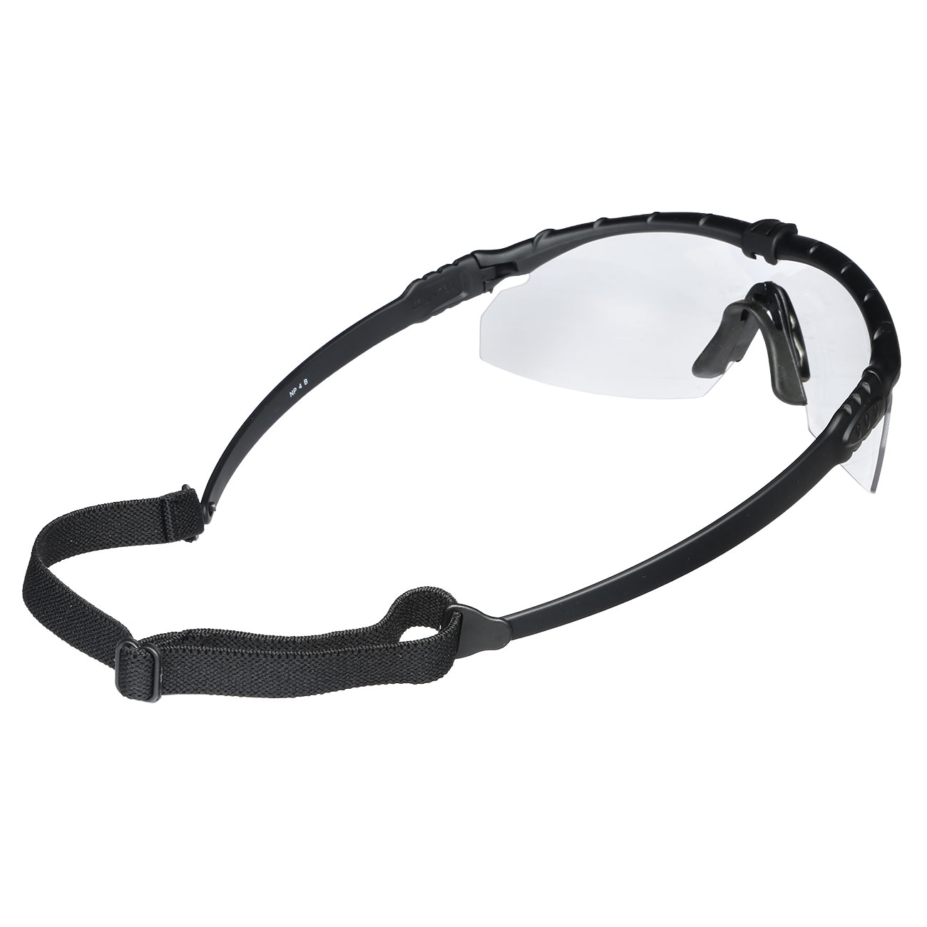 Nuprol Battle Pro Protective Airsoft Schutzbrille schwarz / klar Bild 3