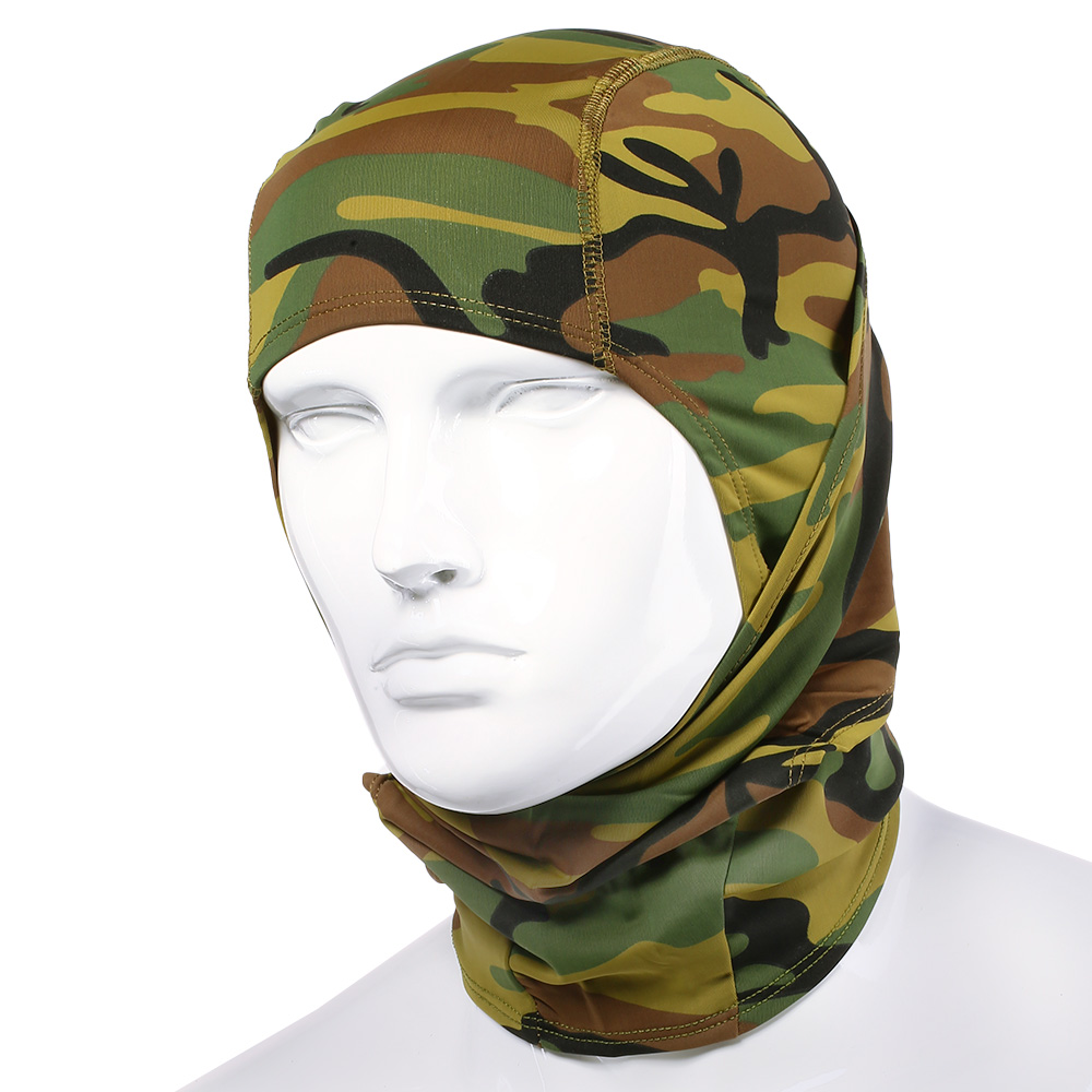 Fostex Sturmmaske Ninja-Style woodland Bild 1