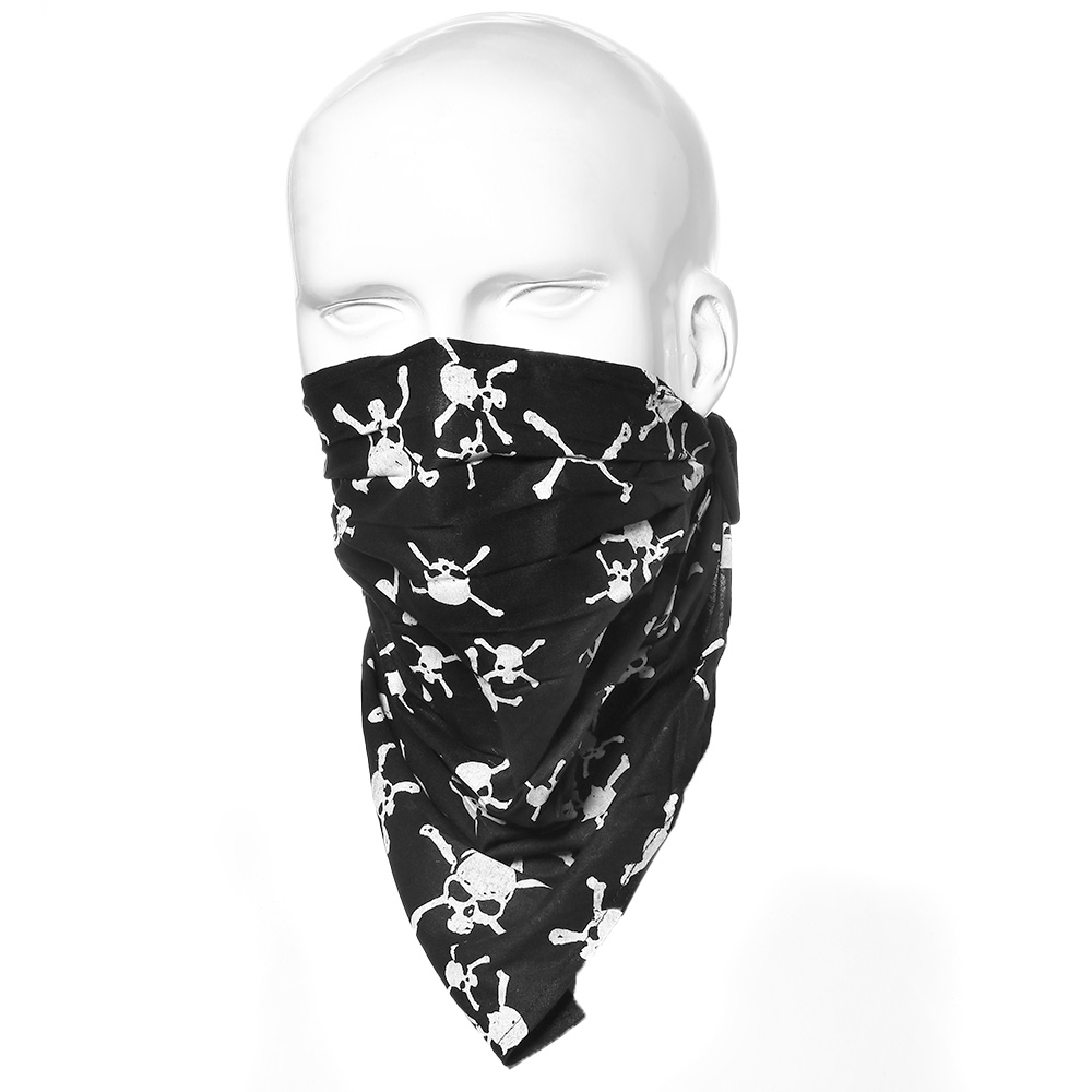 bandana mit totenkopf