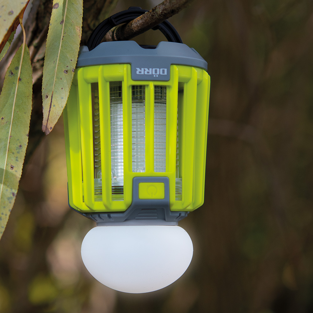 Dörr LED-Campinglampe Anti Moskito MX-9 grün Bild 1