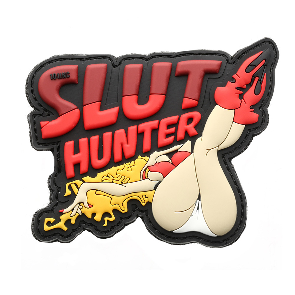 JTG 3D Rubber Patch mit Klettflche Slut Hunter