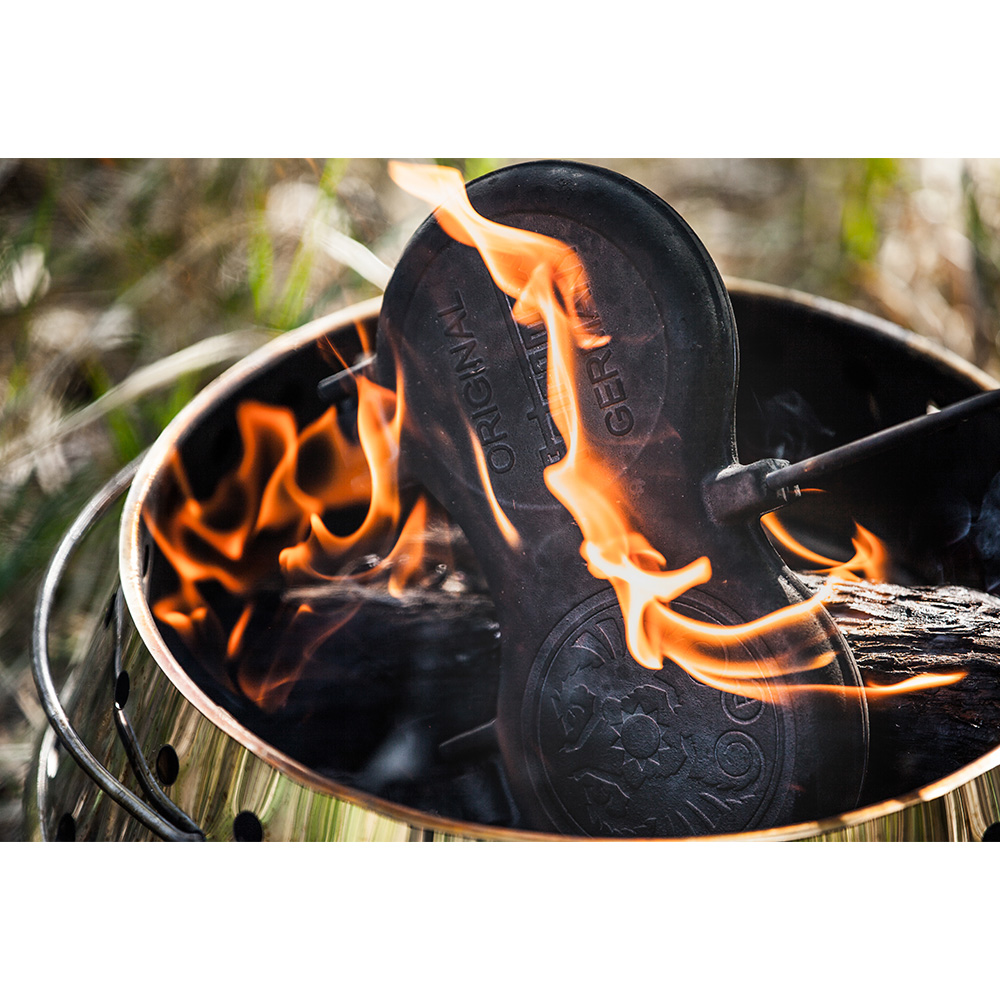 Petromax Burgereisen Gusseisen fr offenes Feuer Bild 1