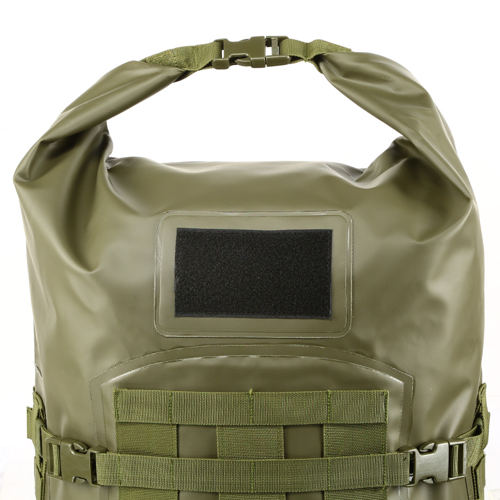 Schwimmfhiger Rucksack ComBatSack 100L olivgrn Molle mit 3 Organisationsbeuteln Bild 1