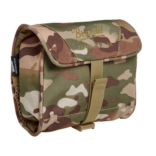 Brandit Kulturbeutel Toiletry Bag medium mit Spiegel tactical camo