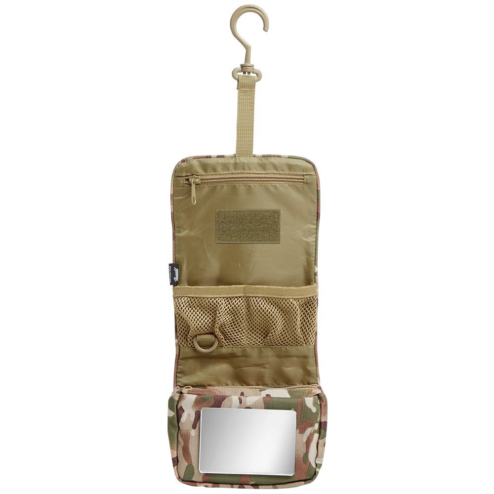 Brandit Kulturbeutel Toiletry Bag medium mit Spiegel tactical camo Bild 3