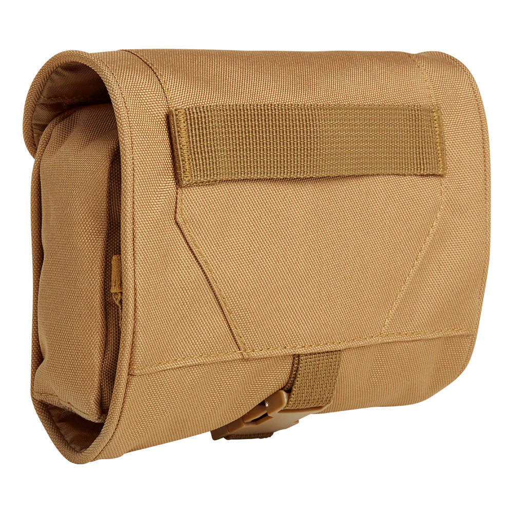 Brandit Kulturbeutel Toiletry Bag medium mit Spiegel camel Bild 1