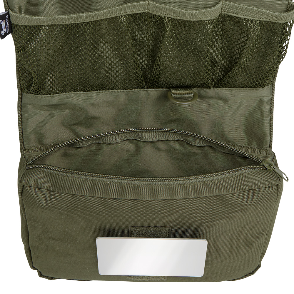 Brandit Kulturbeutel Toiletry Bag large mit Spiegel oliv Bild 1