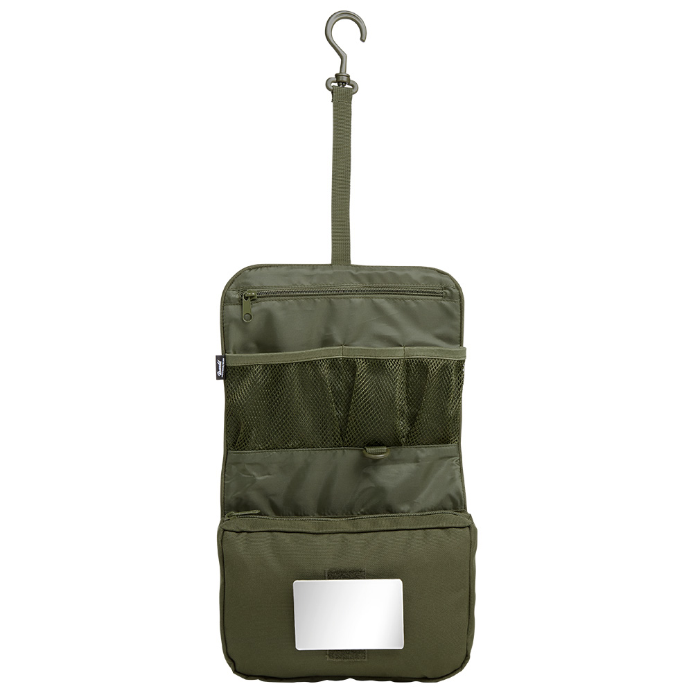 Brandit Kulturbeutel Toiletry Bag large mit Spiegel oliv Bild 1