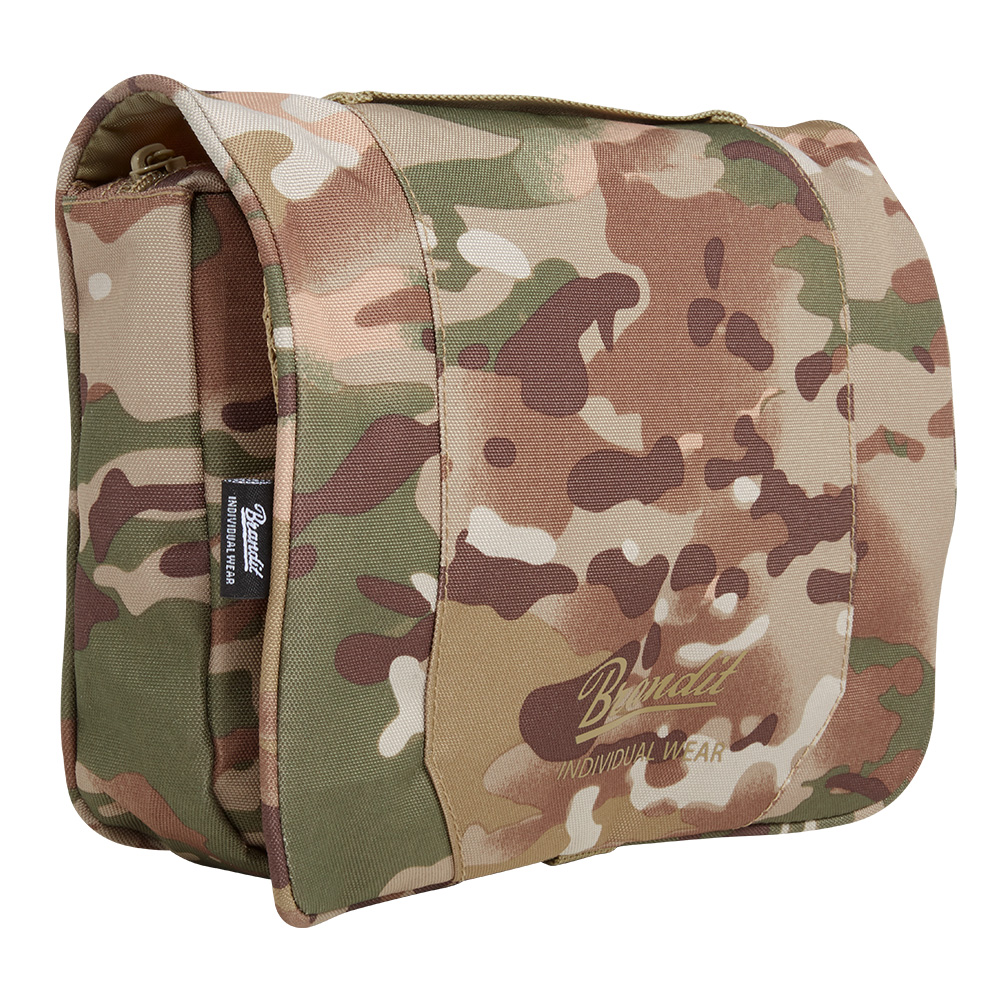 Brandit Kulturbeutel Toiletry Bag large mit Spiegel tactical camo