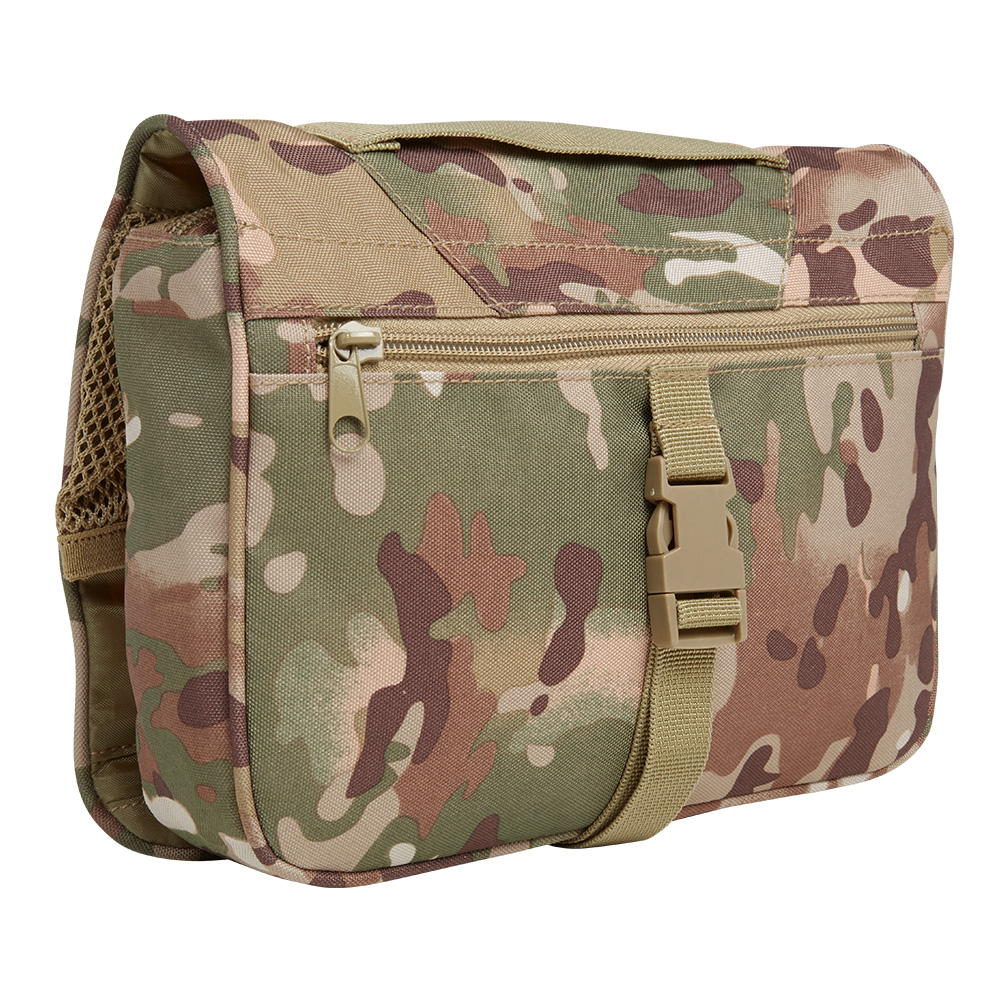 Brandit Kulturbeutel Toiletry Bag large mit Spiegel tactical camo Bild 1