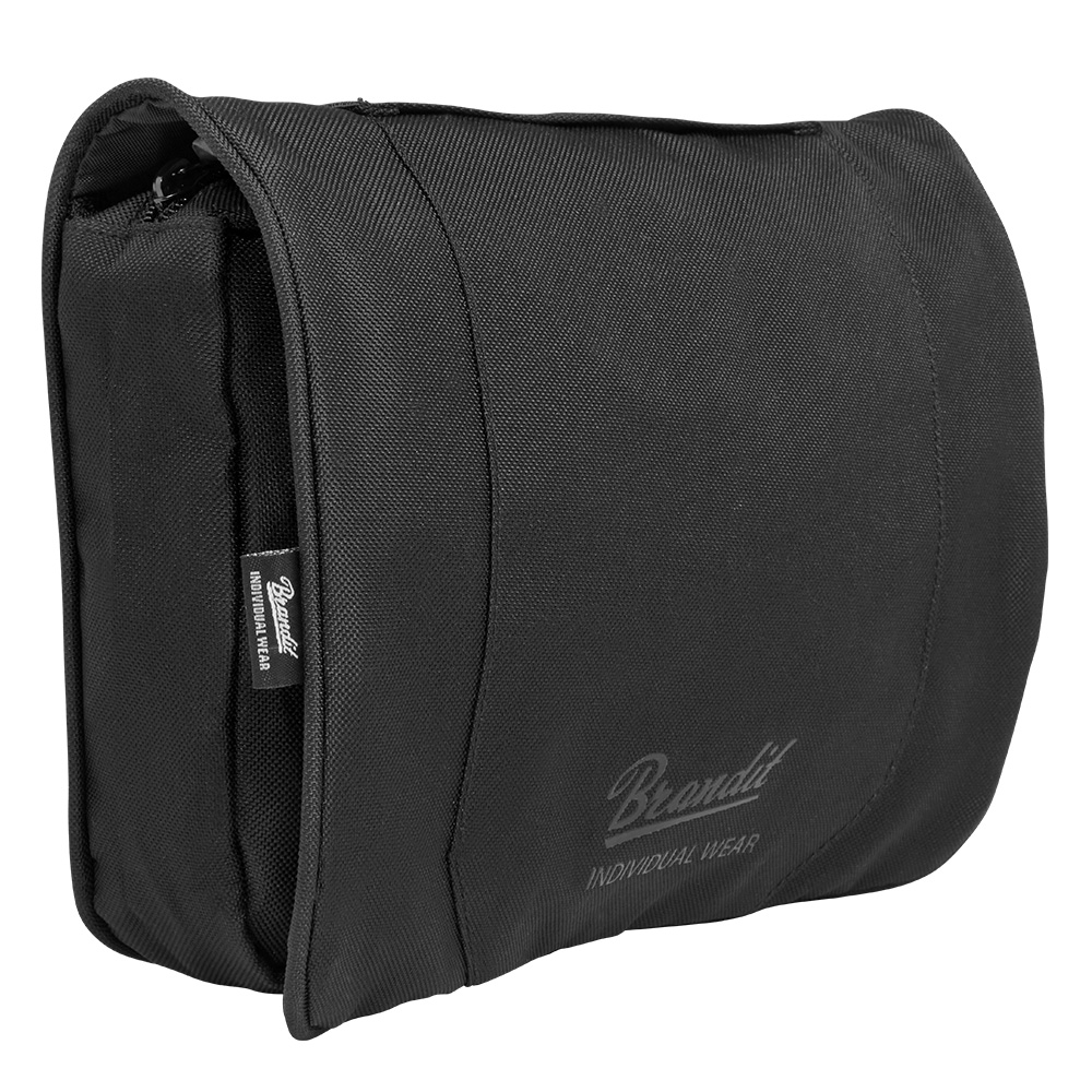 Brandit Kulturbeutel Toiletry Bag large mit Spiegel schwarz