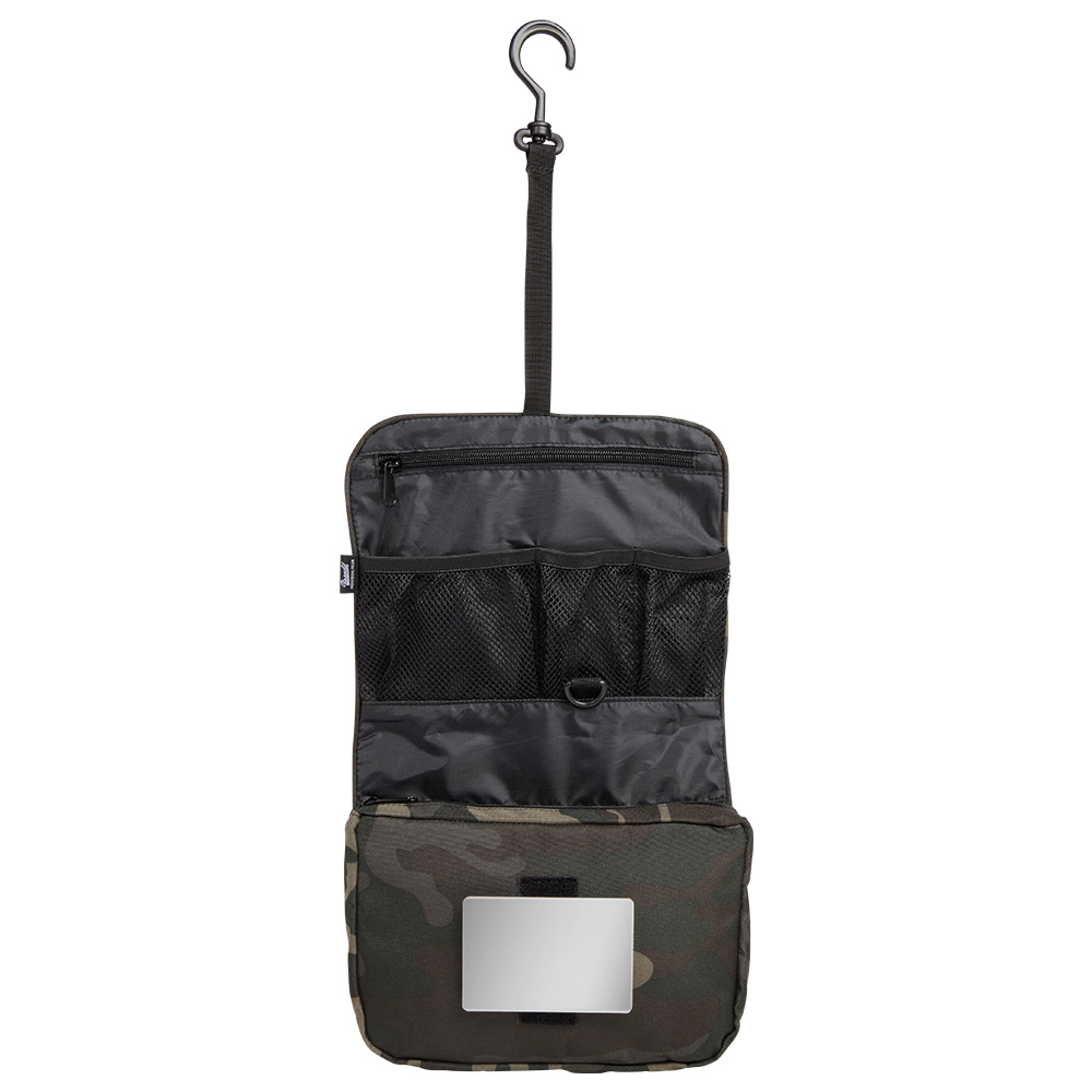 Brandit Kulturbeutel Toiletry Bag large mit Spiegel darkcamo Bild 1