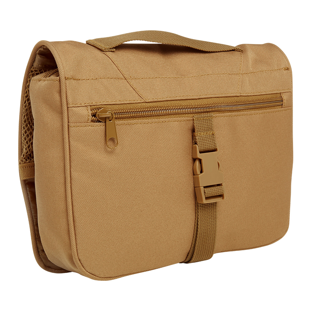 Brandit Kulturbeutel Toiletry Bag large mit Spiegel camel Bild 1