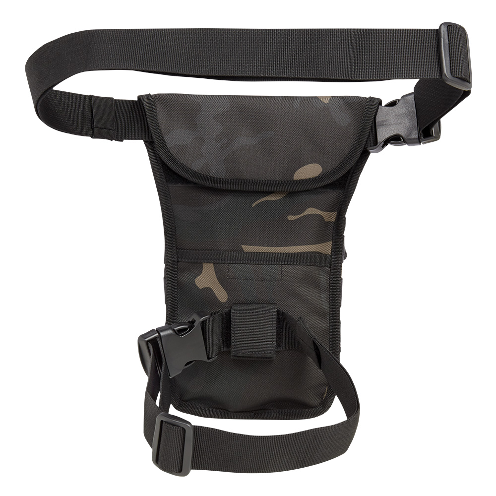 Brandit Beintasche Side Kick Bag No.2 darkcamo mit Molleschlaufen Bild 1