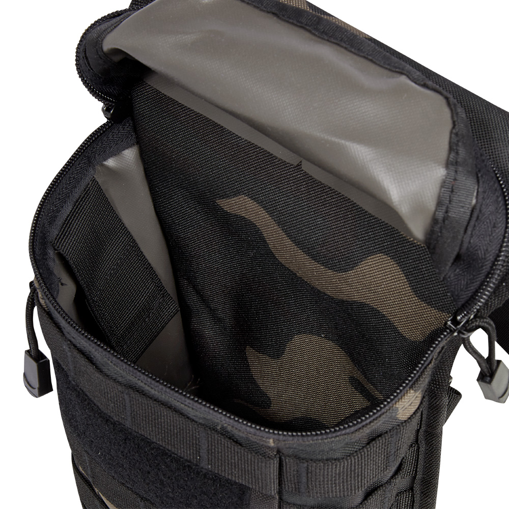 Brandit Beintasche Side Kick Bag No.2 darkcamo mit Molleschlaufen Bild 1