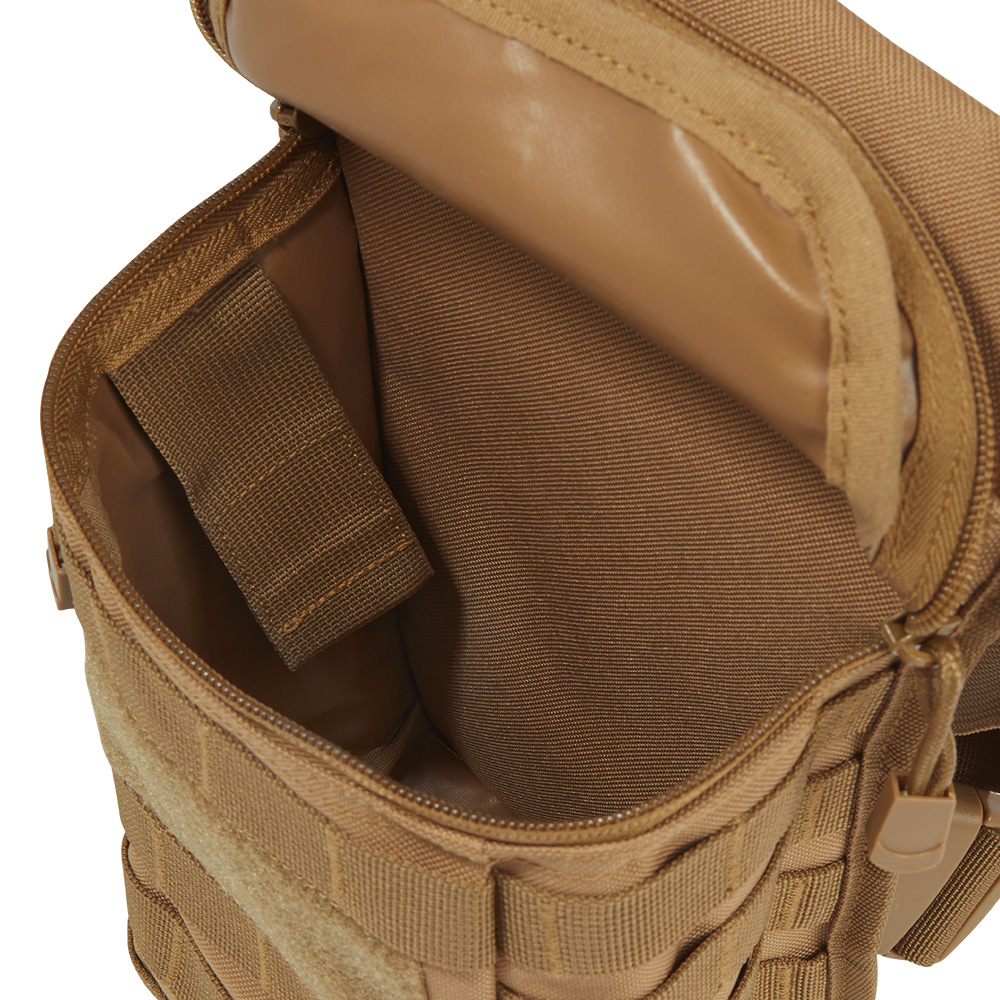 Brandit Beintasche Side Kick Bag No.2 camel mit Molleschlaufen Bild 1