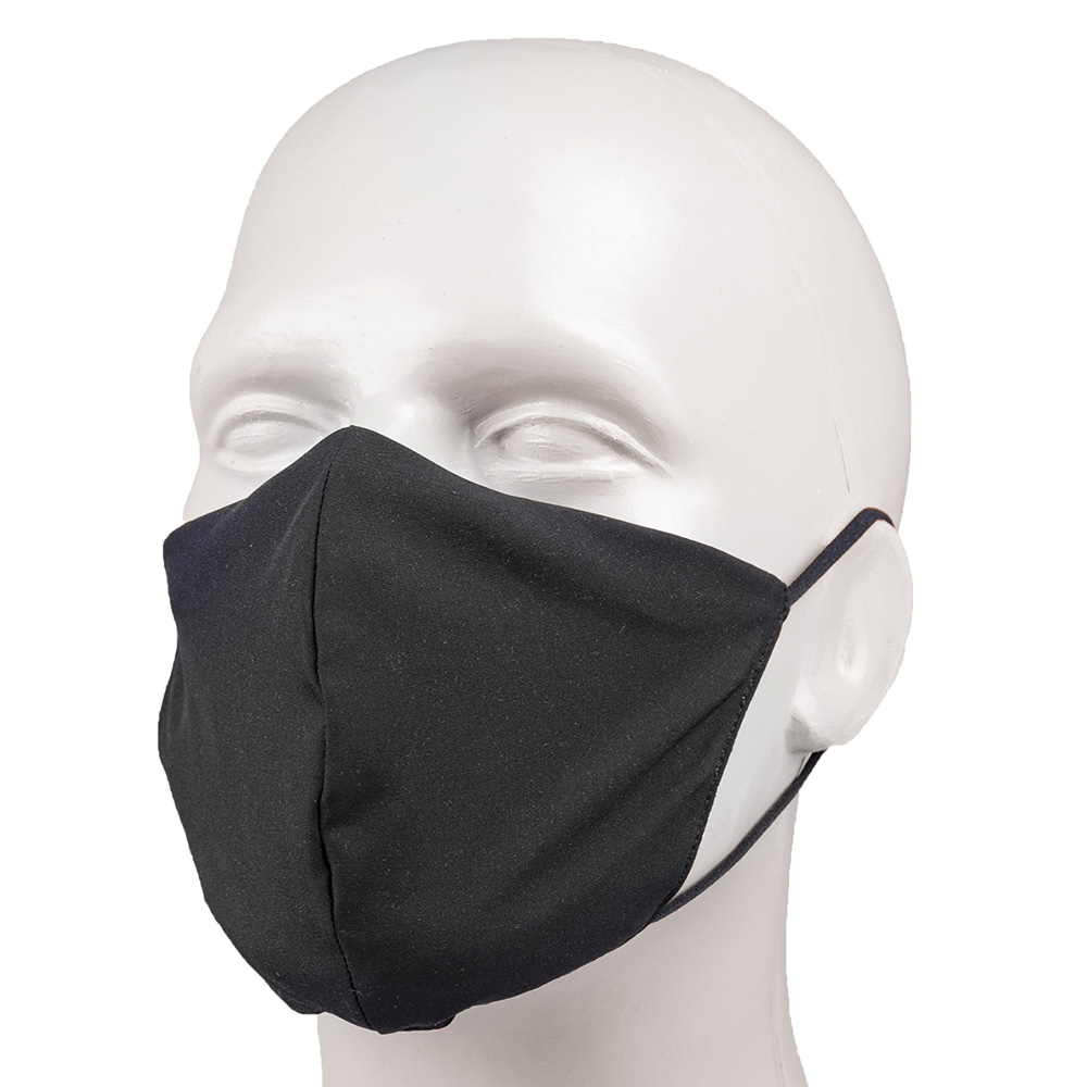 Mil-Tec Stoffmaske V-Shape schwarz Bild 1