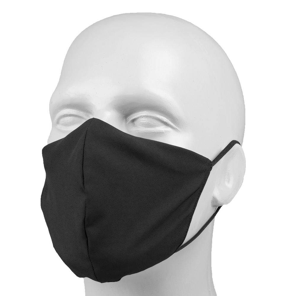 Mil-Tec Stoffmaske Wide-Shape schwarz