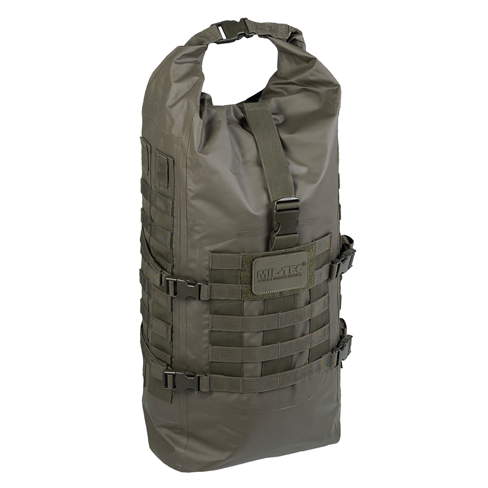 Mil-Tec Rucksack Tactical Backpack Seals Dry-Bag 35 Liter MOLLE oliv wasserfest