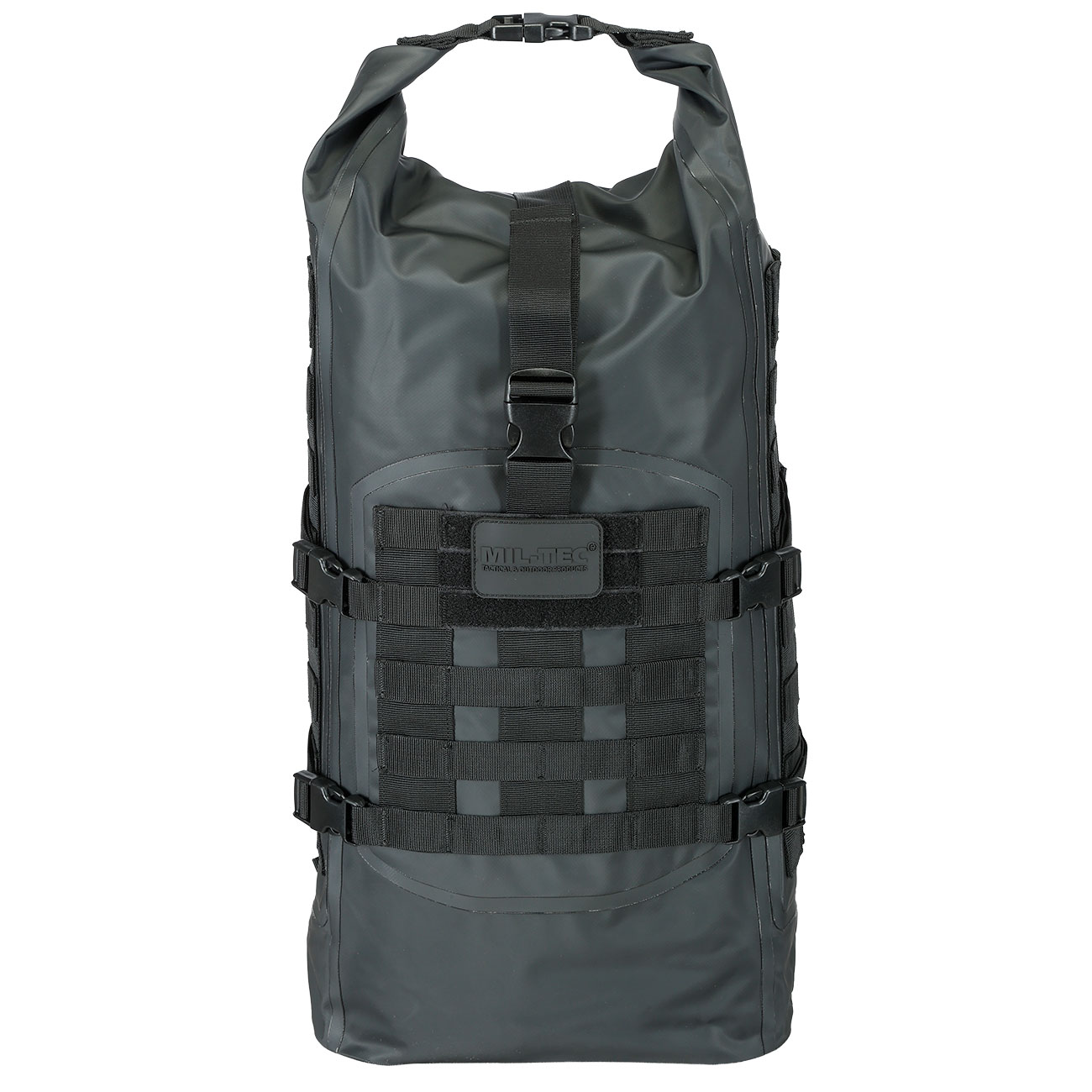 Mil-Tec Rucksack Tactical Backpack Seals Dry-Bag 35 Liter MOLLE schwarz wasserfest Bild 1