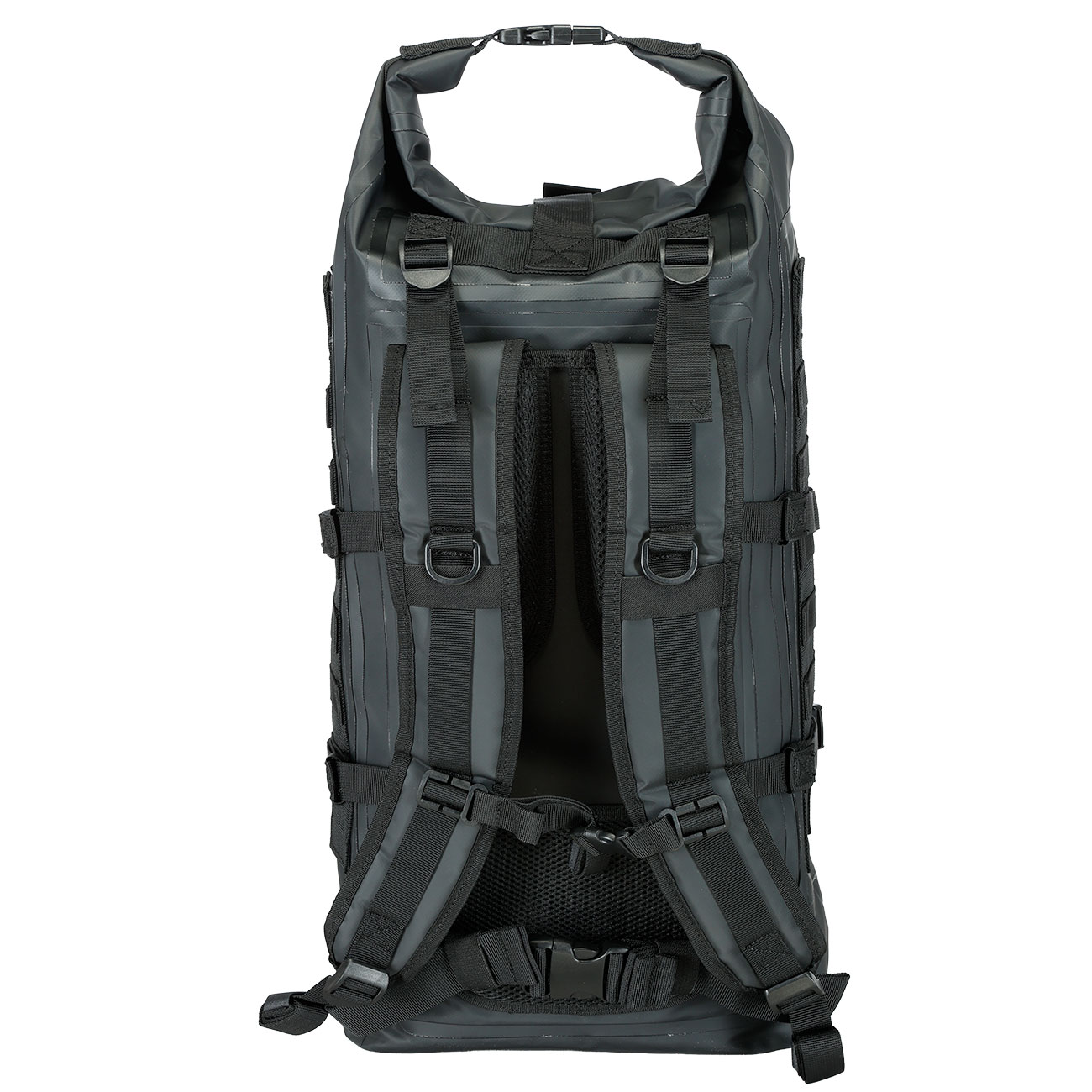 Mil-Tec Rucksack Tactical Backpack Seals Dry-Bag 35 Liter MOLLE schwarz wasserfest Bild 5