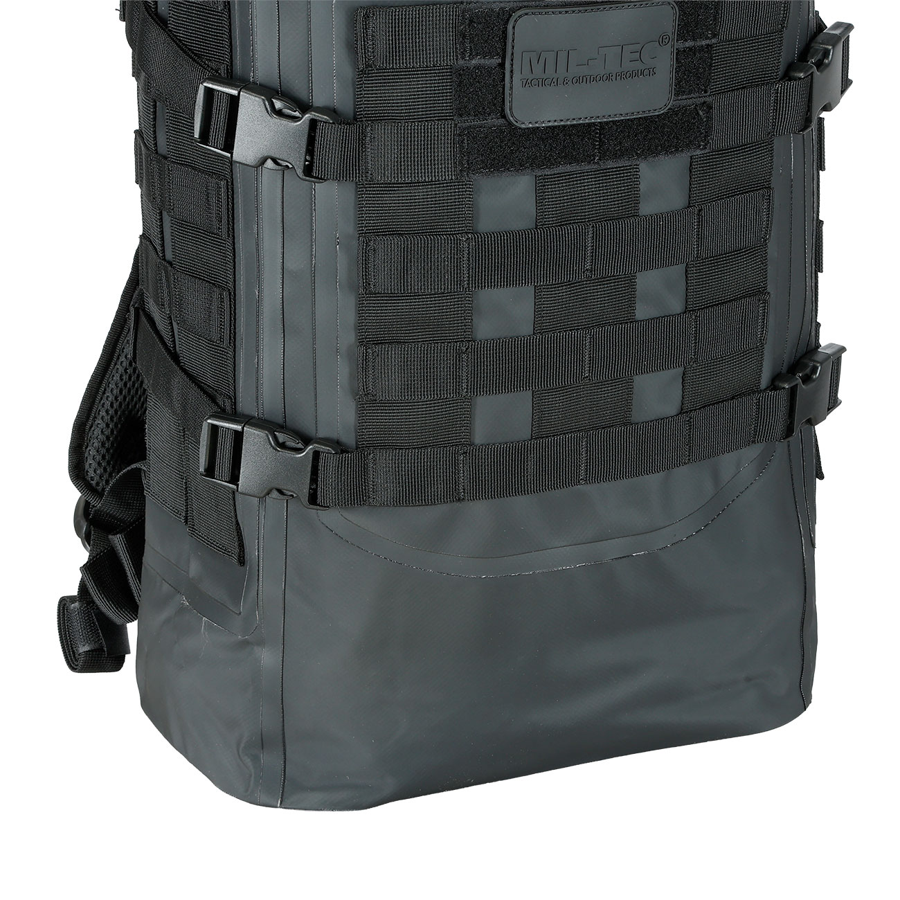 Mil-Tec Rucksack Tactical Backpack Seals Dry-Bag 35 Liter MOLLE schwarz wasserfest Bild 8
