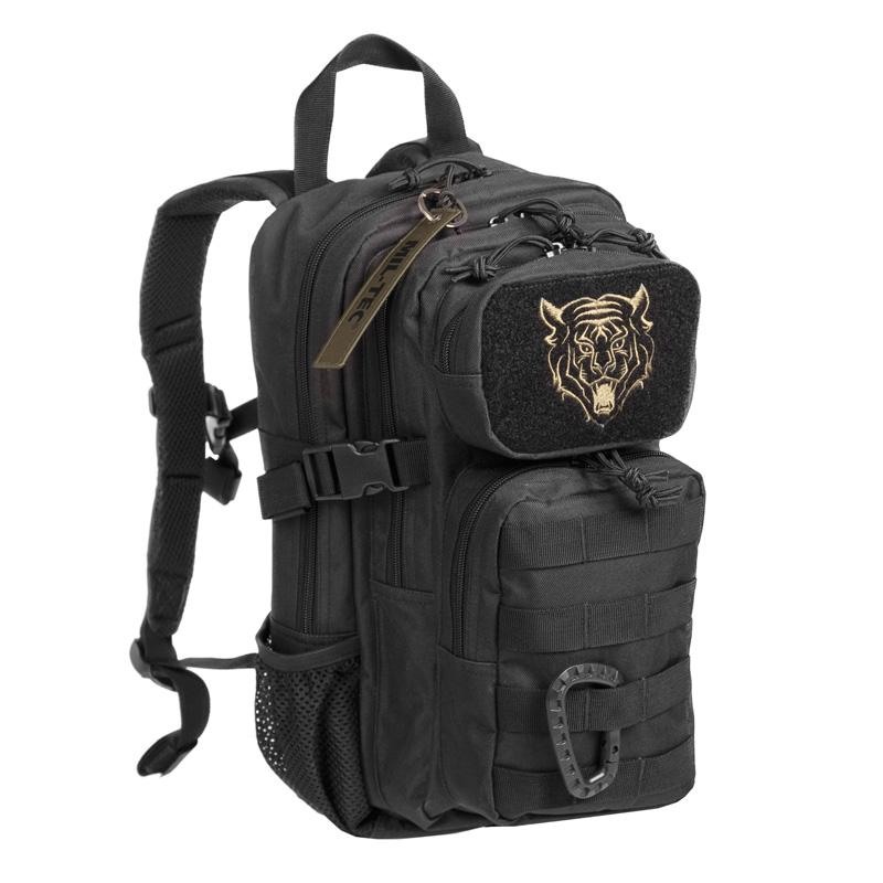 Mil-Tec Kinderrucksack Assault Pack Kids 14 Liter MOLLE schwarz