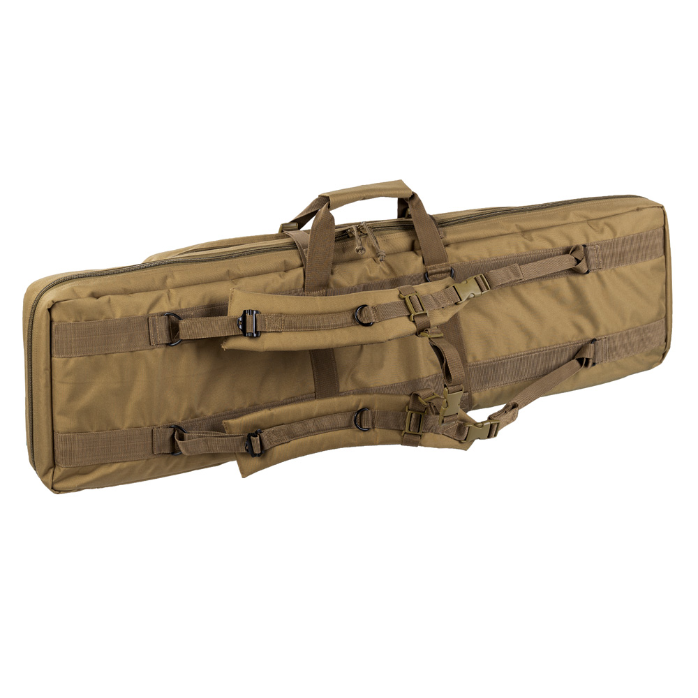 Mil-Tec Gewehrtasche Rifle Case Double coyote gepolstert Bild 1