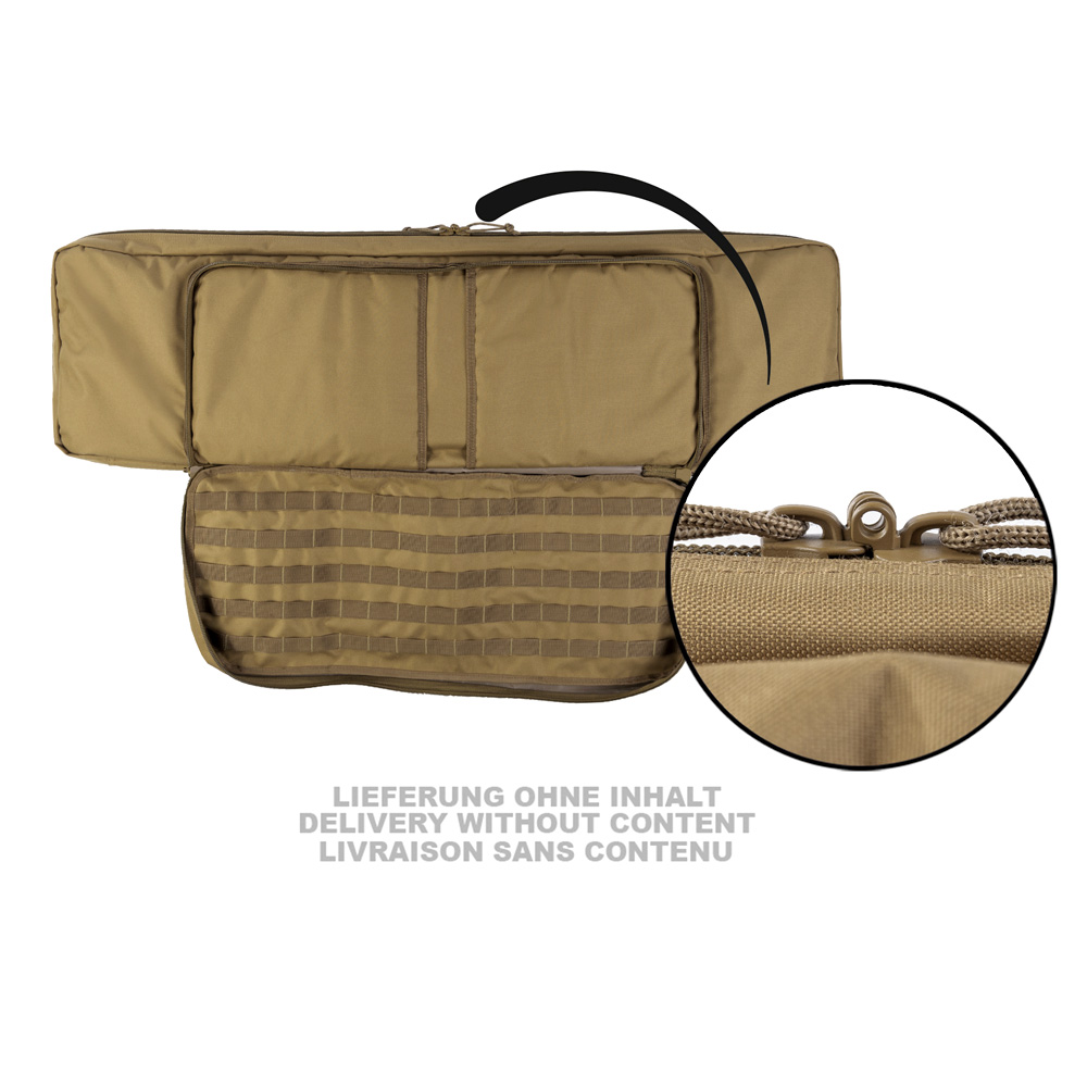 Mil-Tec Gewehrtasche Rifle Case Double coyote gepolstert Bild 2