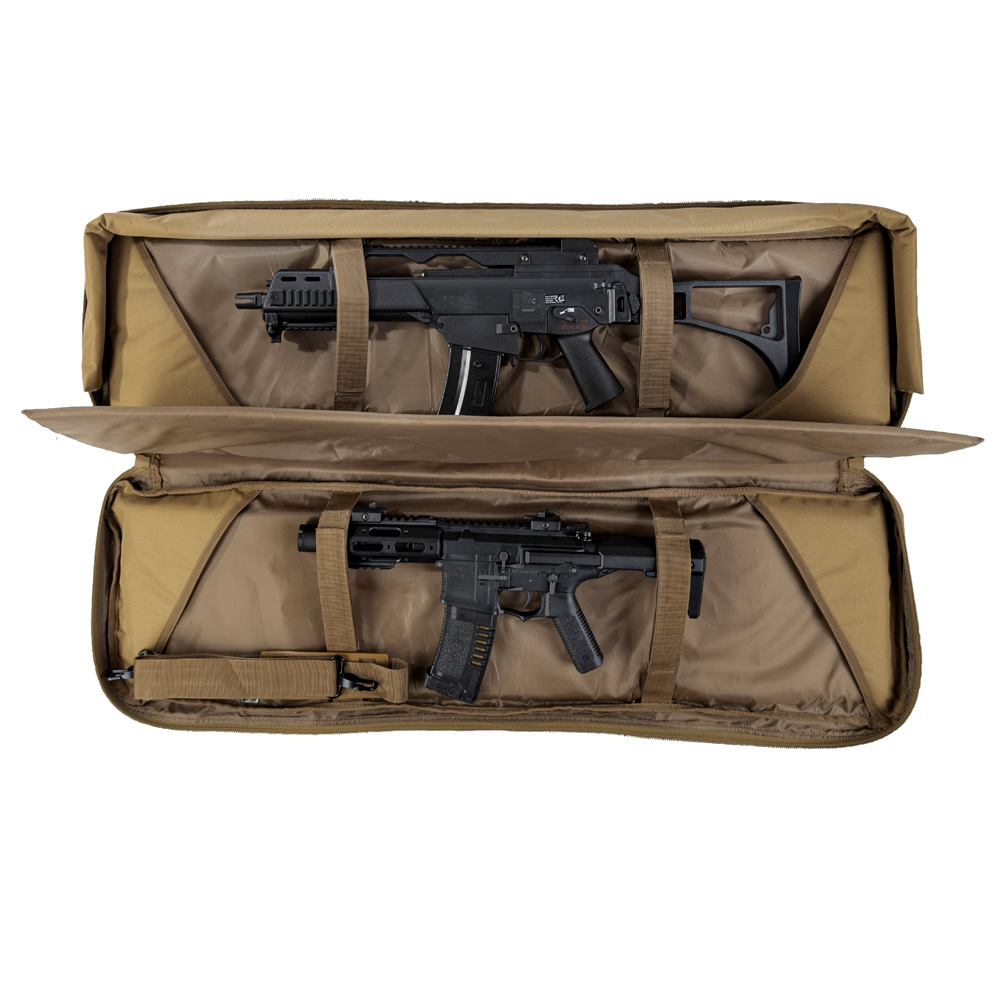 Mil-Tec Gewehrtasche Rifle Case Double coyote gepolstert Bild 3