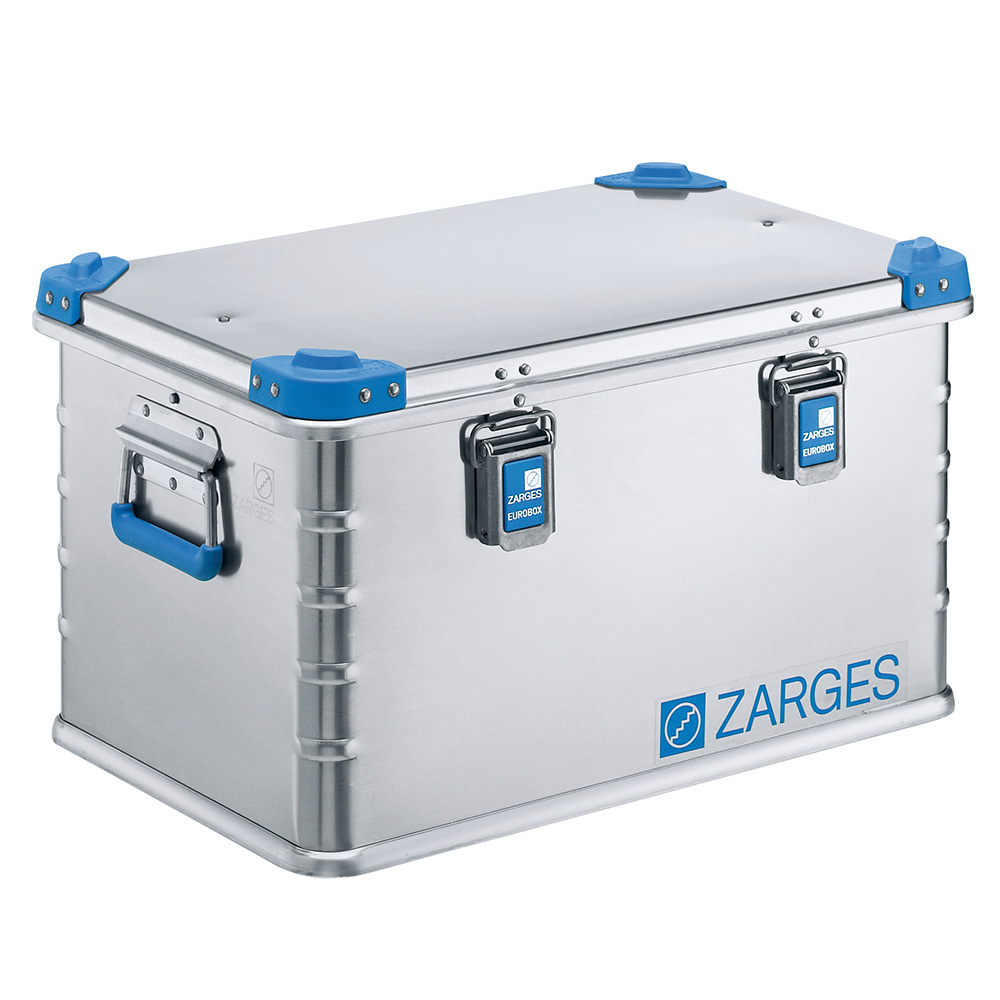 Zarges Eurobox 60 Liter silber/blau hochfest korrosionsbestndig