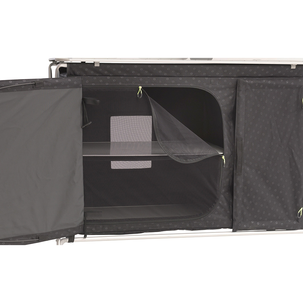 Outwell Camping Kchenschrank Richmond Table schwarz/silber klappbar Bild 1