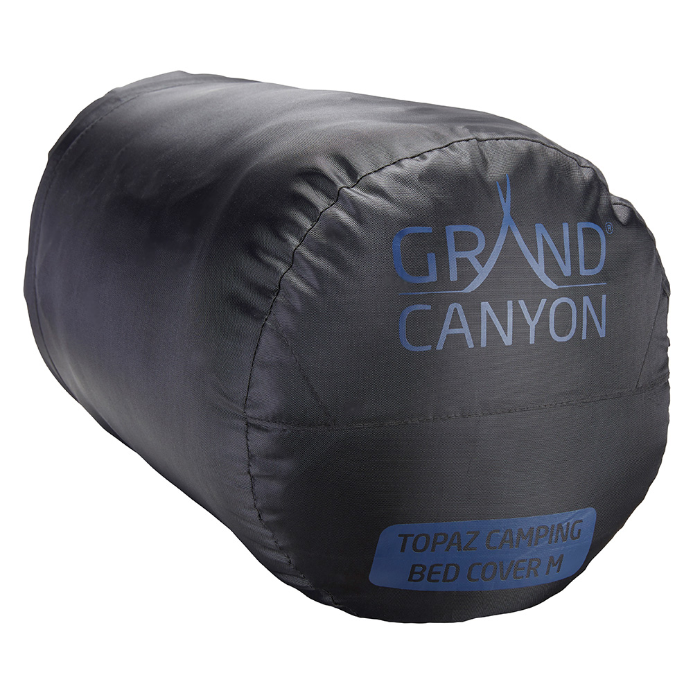 Grand Canyon Campingbett Auflage Topaz Gr. M blau/grau wendbar Bild 1