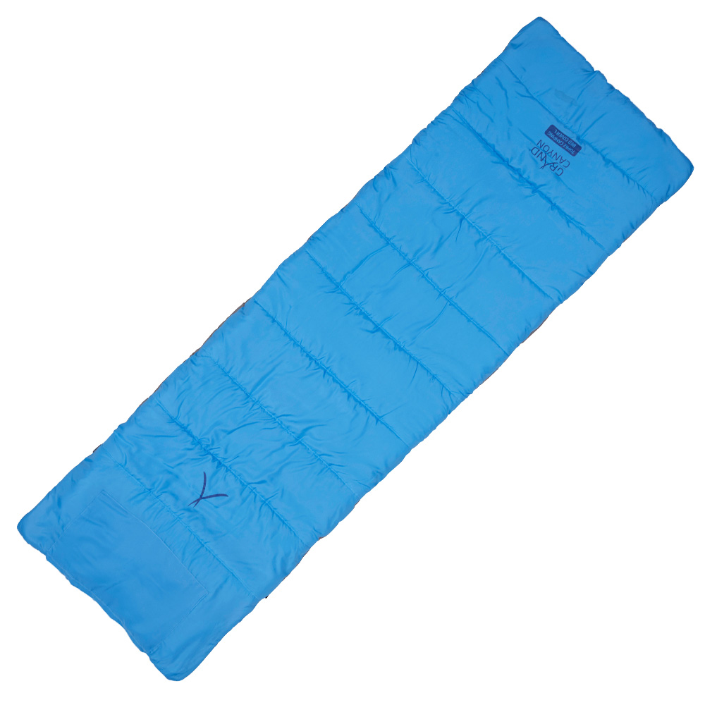 Grand Canyon Campingbett Auflage Topaz Gr. L blau/grau wendbar Bild 2