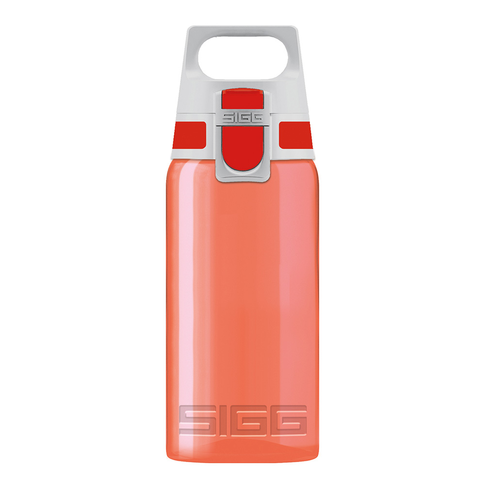 SIGG Trinkflasche Viva One 0,5 Liter Einhandverschluss BPA-frei rot