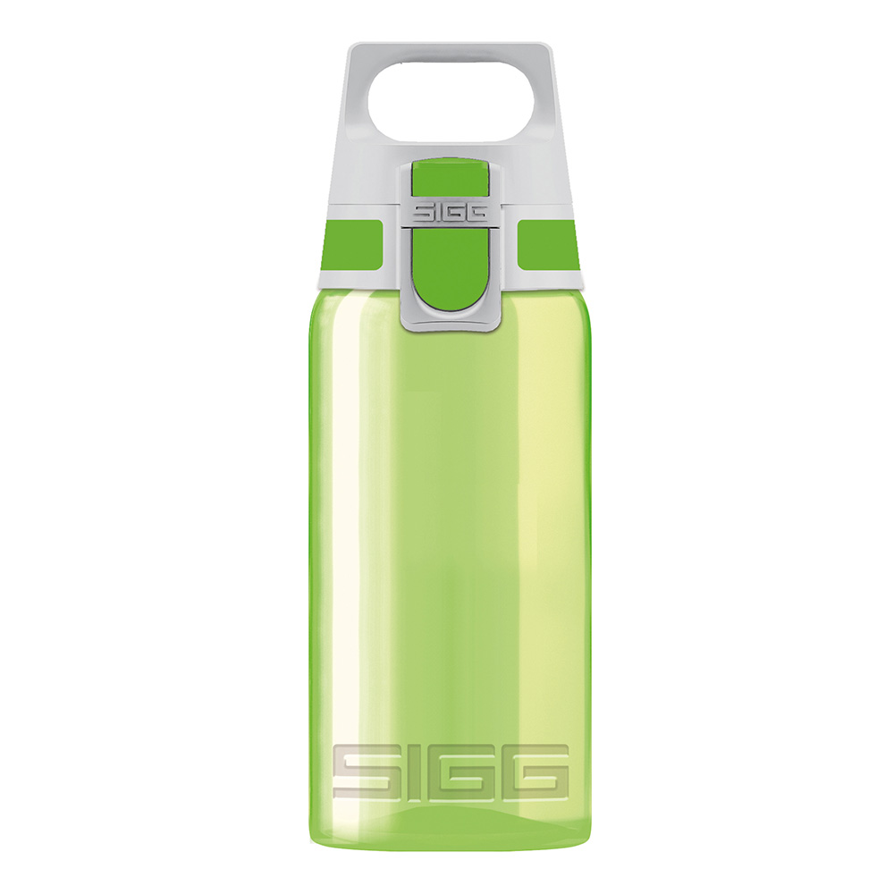 SIGG Trinkflasche Viva One 0,5 Liter Einhandverschluss BPA-frei grün