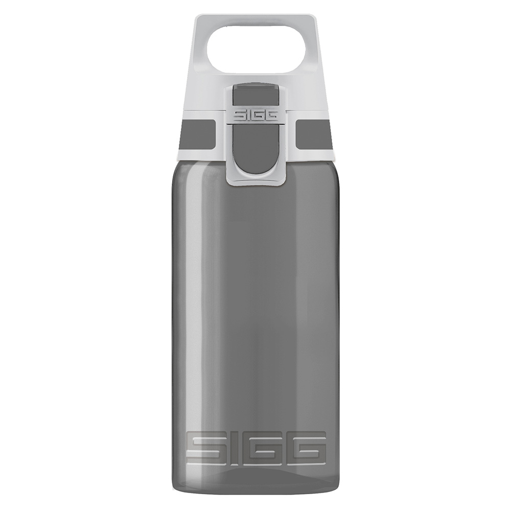 SIGG Trinkflasche Viva One 0,5 Liter Einhandverschluss BPA-frei anthracite grau