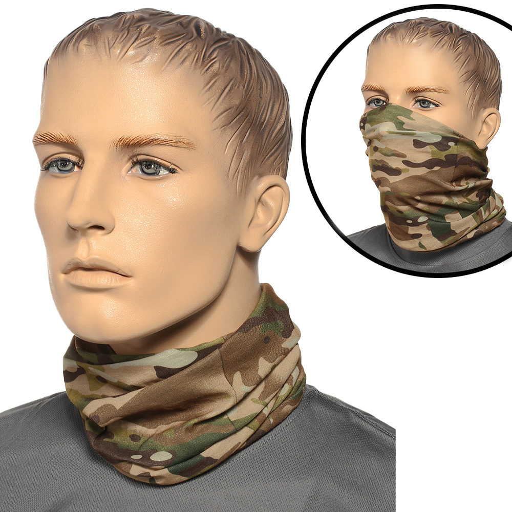 Brandit Herren Multifunktionstuch Tactical Camo