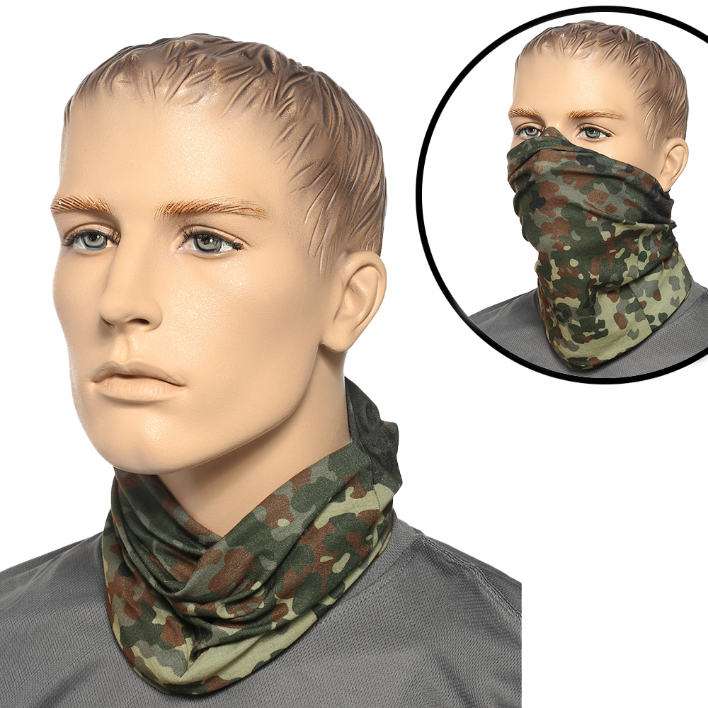 Brandit Herren Multifunktionstuch Flecktarn