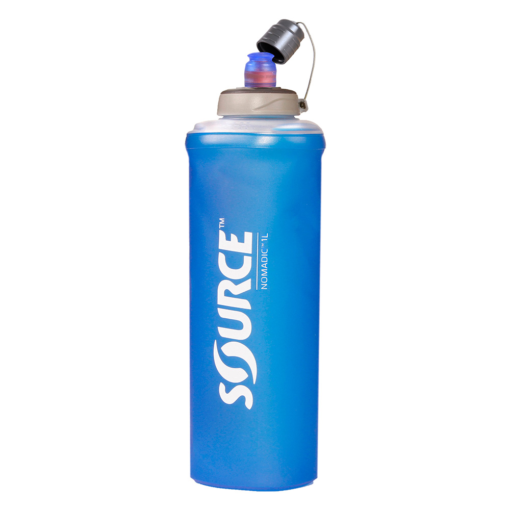 Source Nomadic faltbare Wasserflasche blau 1Liter