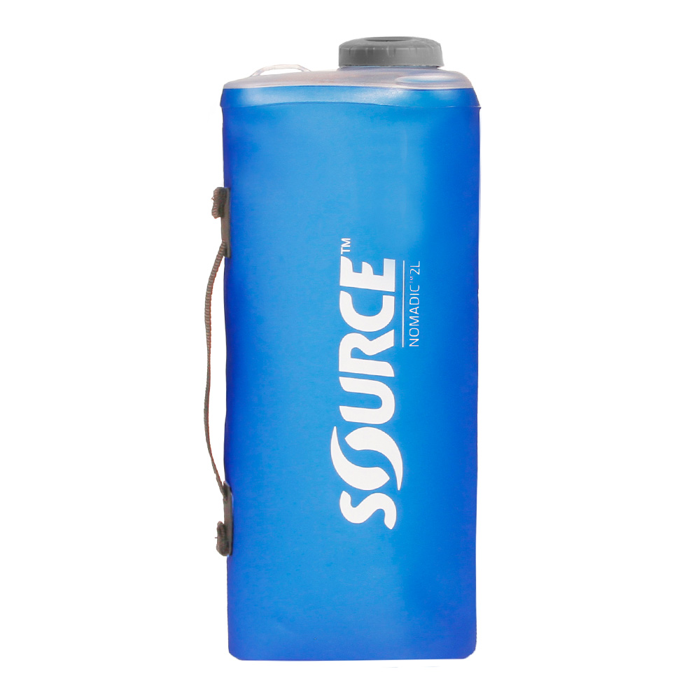 Source Nomadic faltbare Wasserflasche blau 2Liter