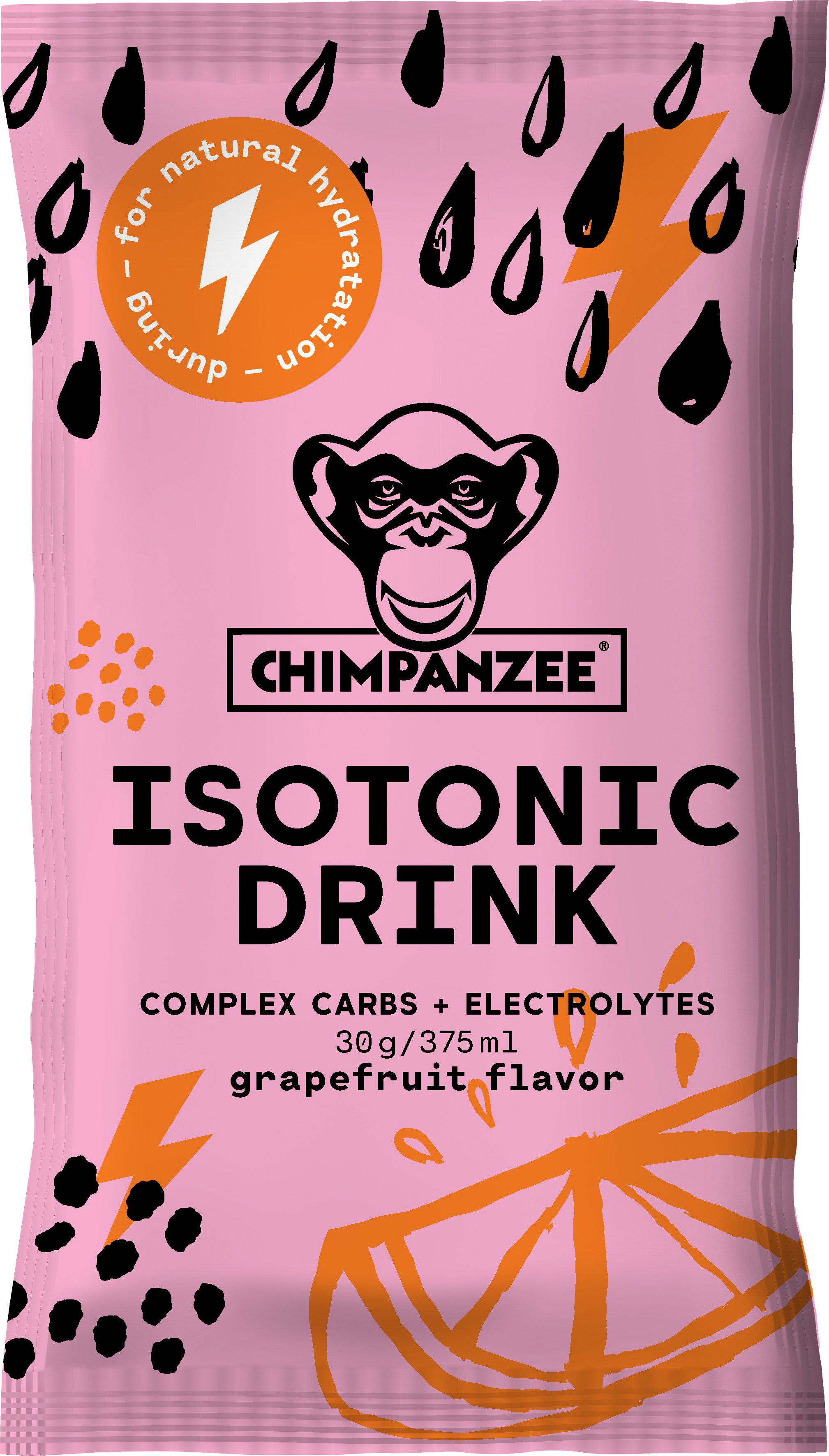 Chimpanzee Isotonic Drink Grapefruit 30 g Pulver