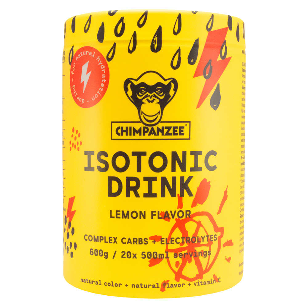 Chimpanzee Isotonic Drink Zitrone 600 g Pulver - Abverkauf wegen MHD -