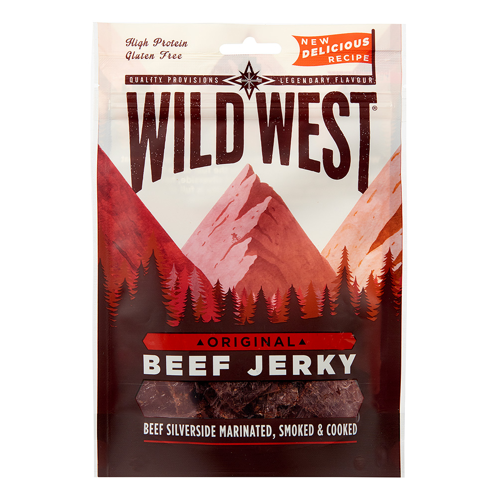 Wild West Beef Jerkey Original 70g