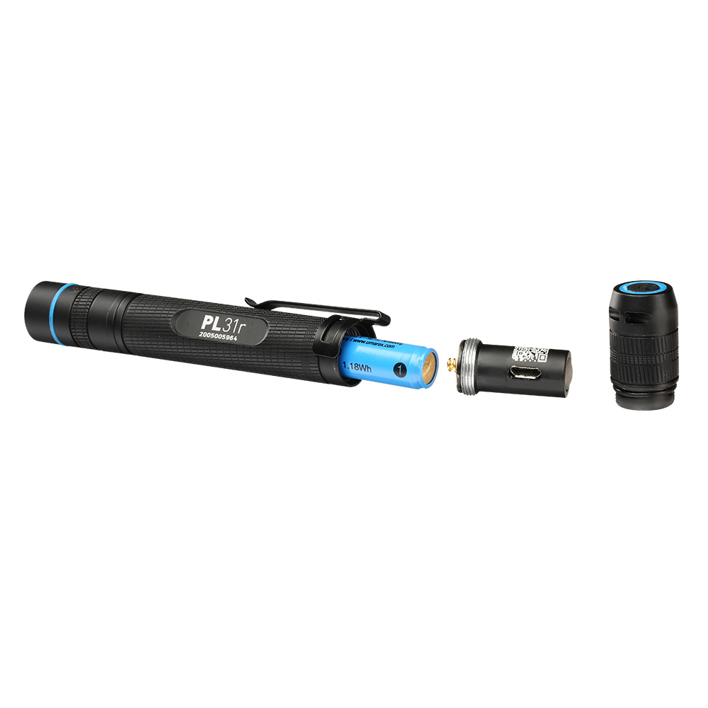 Walther PL31R LED Taschenlampe 250 Lumen schwarz Bild 1