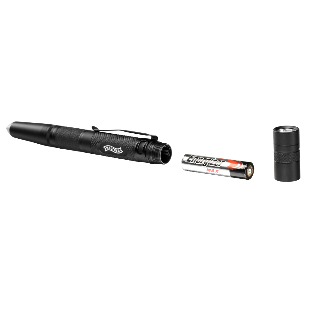 Walther TPL Tactical Pen, LED-Lampe 70Lumen, Kubotan, Glasbrecher schwarz Bild 1