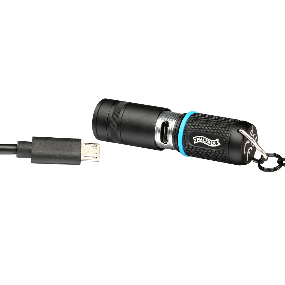 Walther NL20R LED Taschenlampe 50Lumen schwarz Bild 1