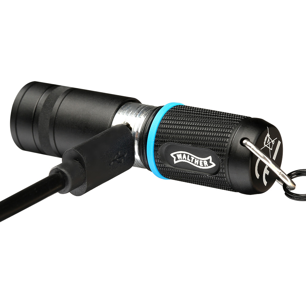 Walther NL20R LED Taschenlampe 50Lumen schwarz Bild 1